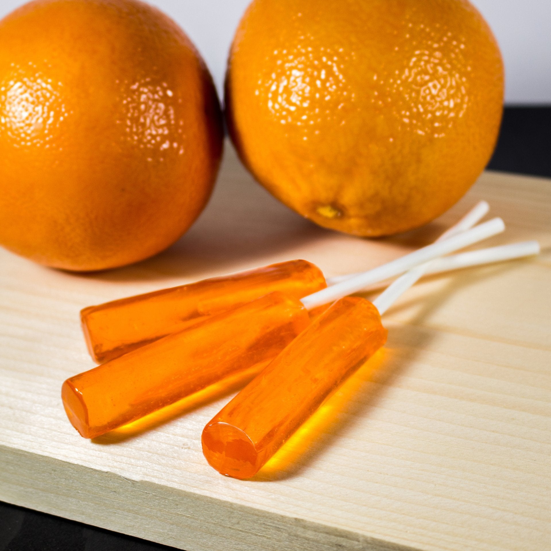 Sucette à l'orange