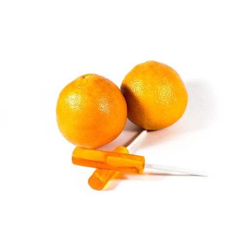 Sucette à l'orange