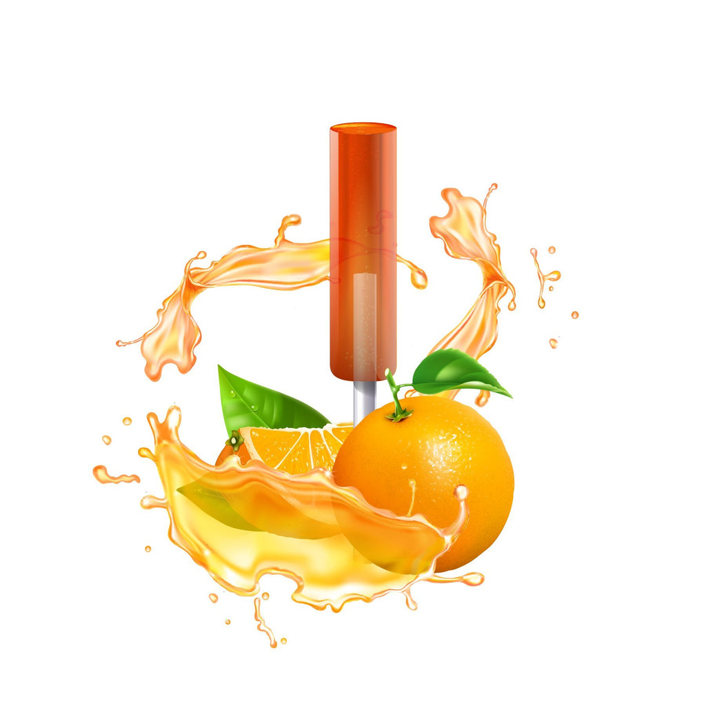 Sucette à l'orange