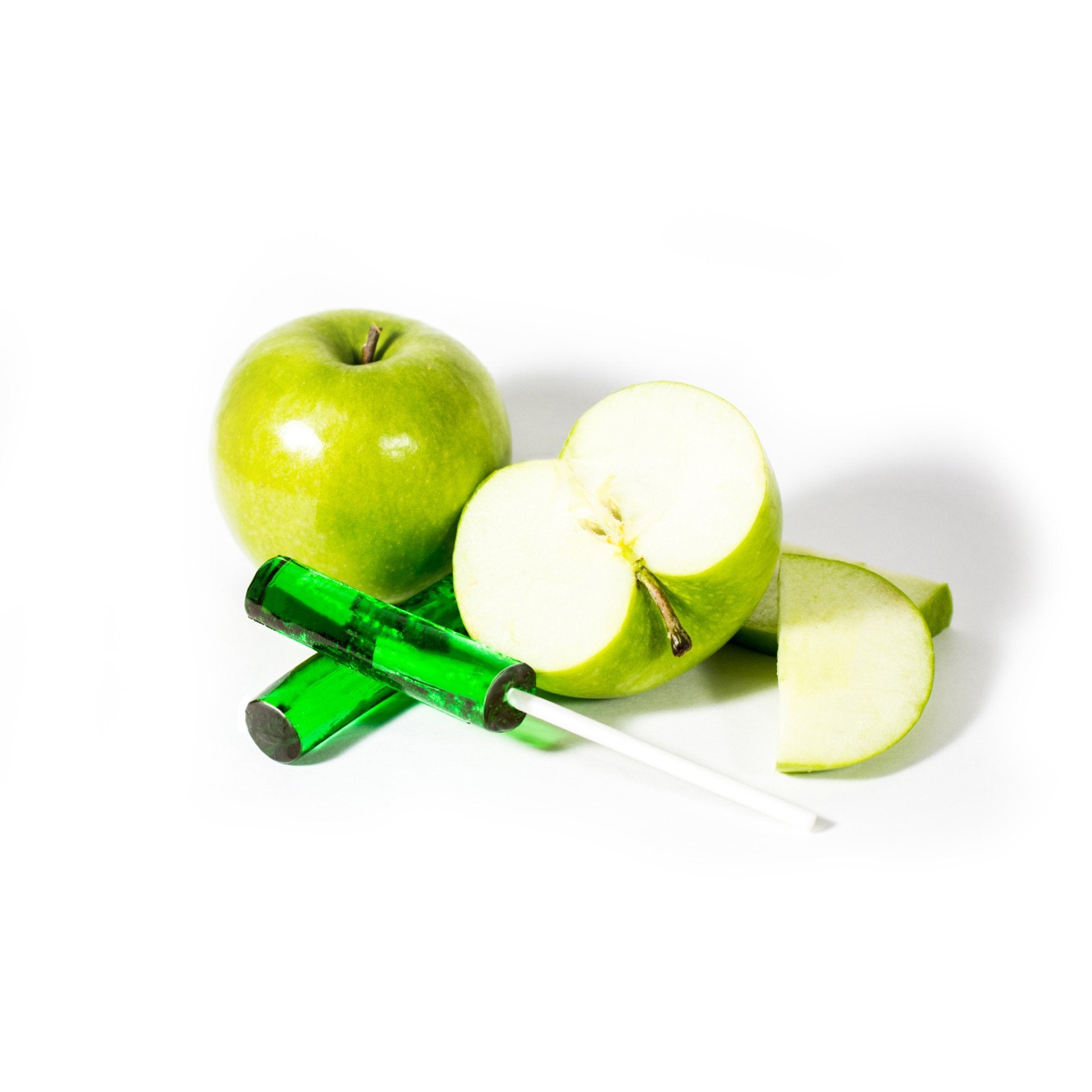 Sucette à la pomme verte